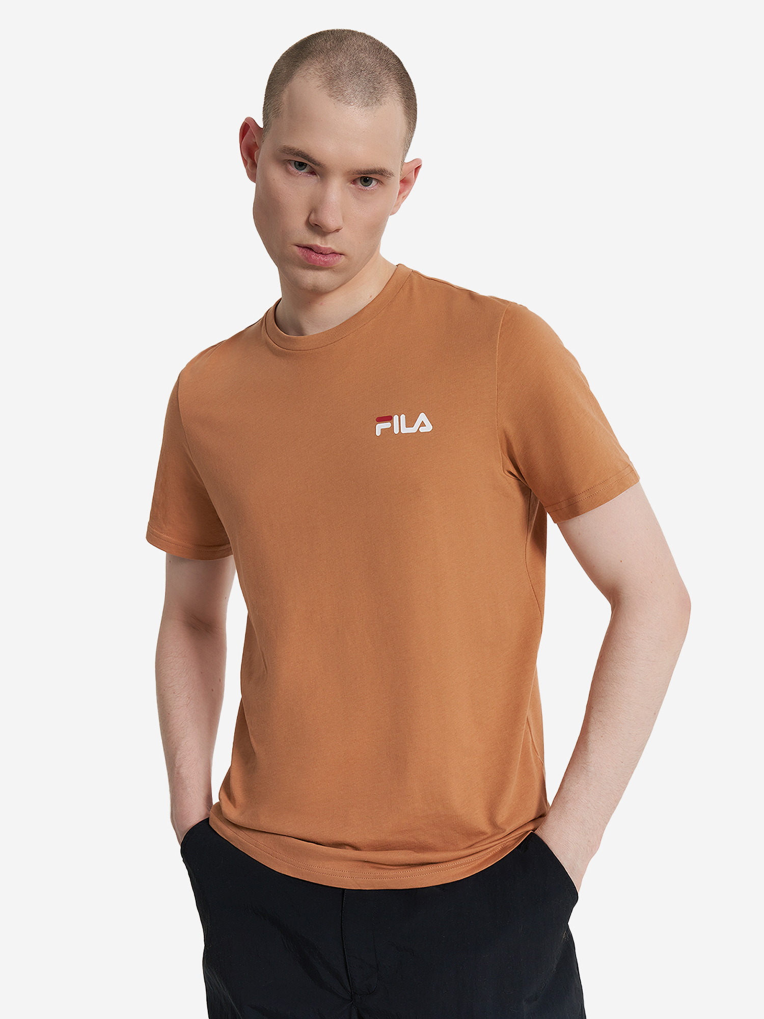 Футболка мужская FILA, Коричневый