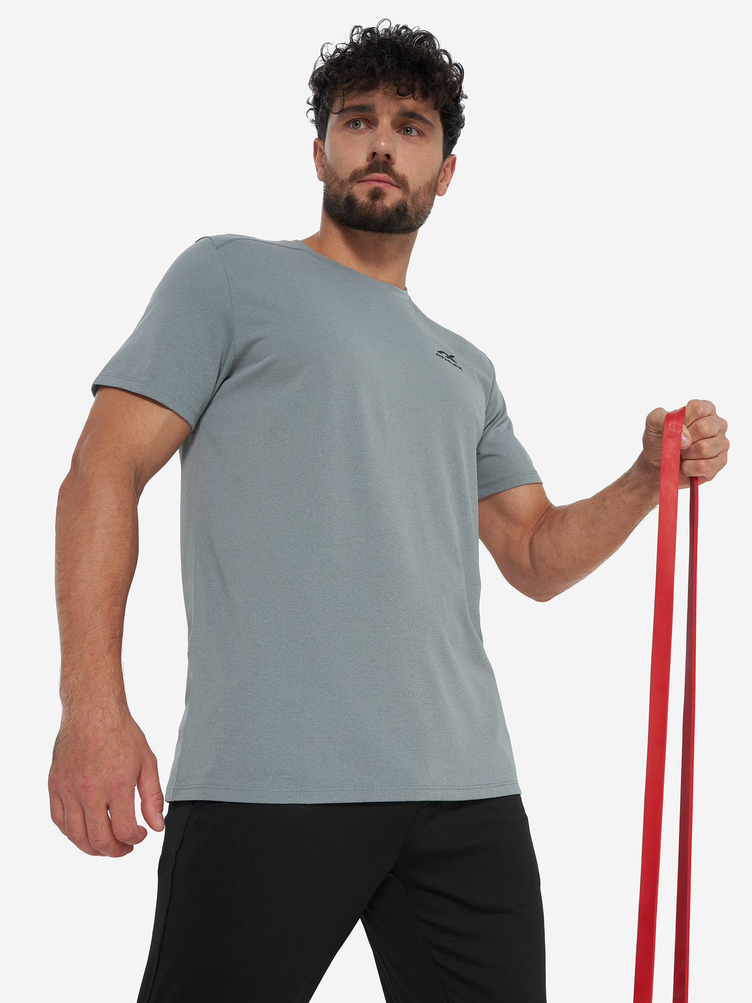 Футболка мужская Athlex Active day, Серый