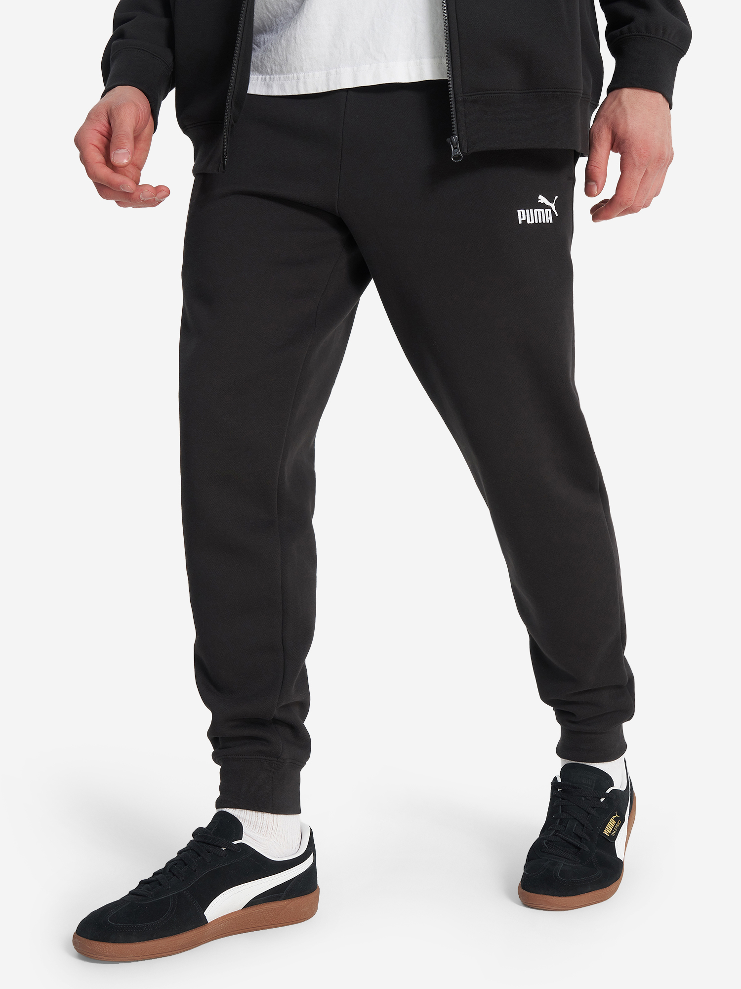 Брюки мужские PUMA Ess No. 1 Logo, Черный