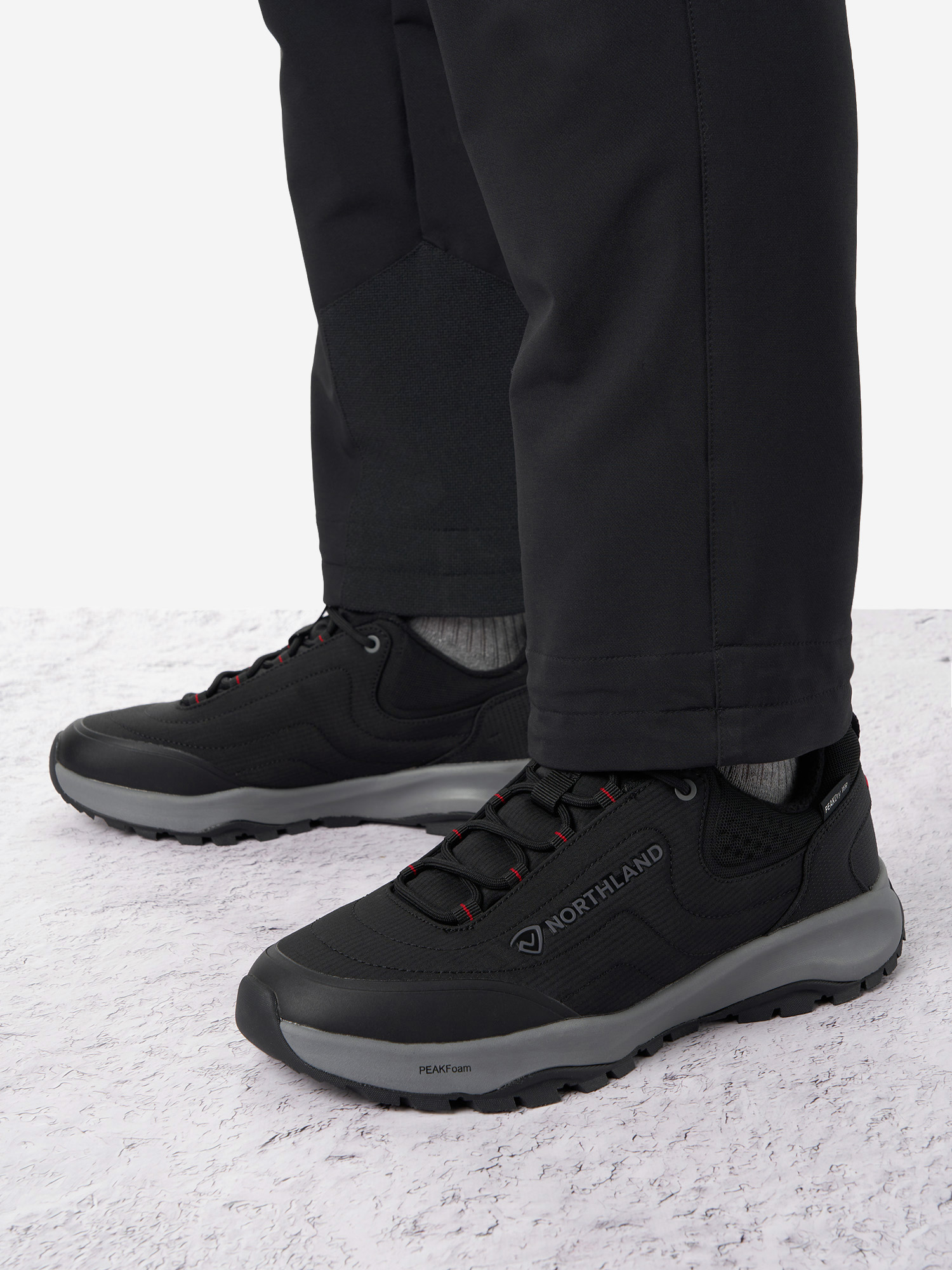 Кроссовки утепленные мужские Northland Fels Nylon Low, Черный