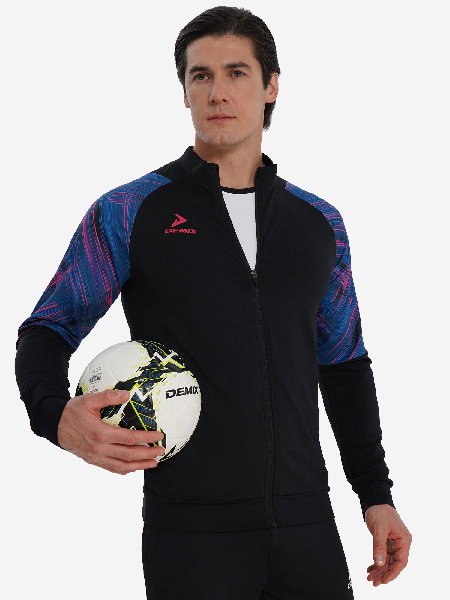 Джемпер футбольный мужской Demix Playmaker, Синий