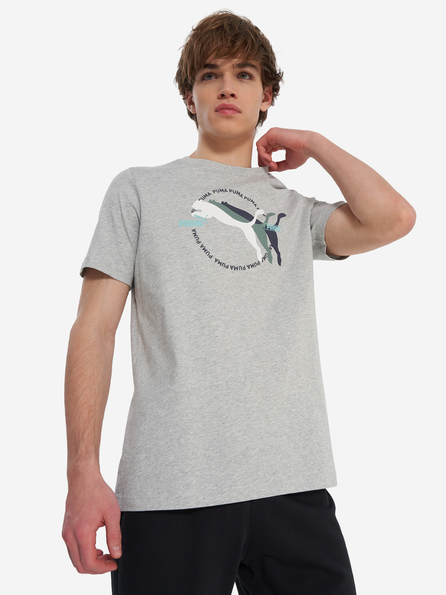 Футболка мужская PUMA, Серый