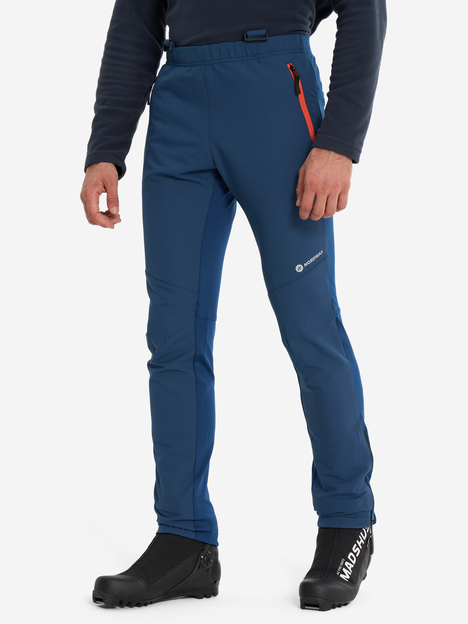 Брюки для беговых лыж мужские Nordway Hadselfjord, Фиолетовый