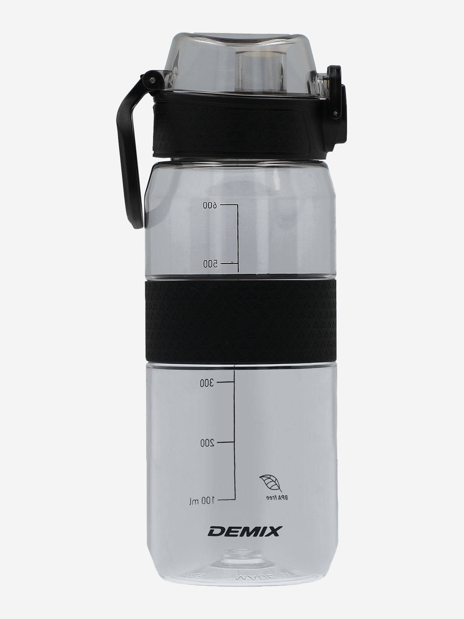 Бутылка для воды Demix, 600 мл, Серый