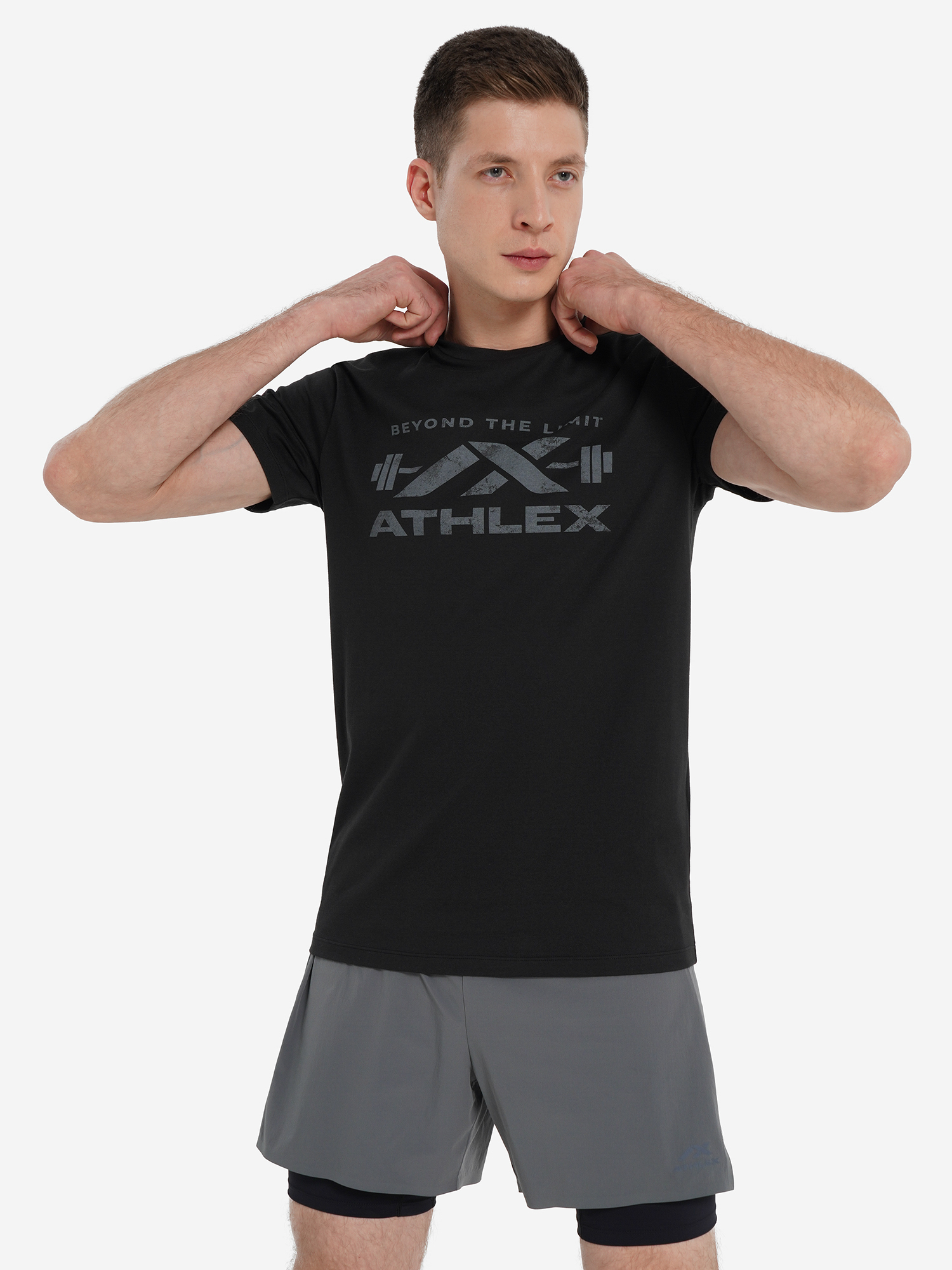 Футболка мужская Athlex, Черный