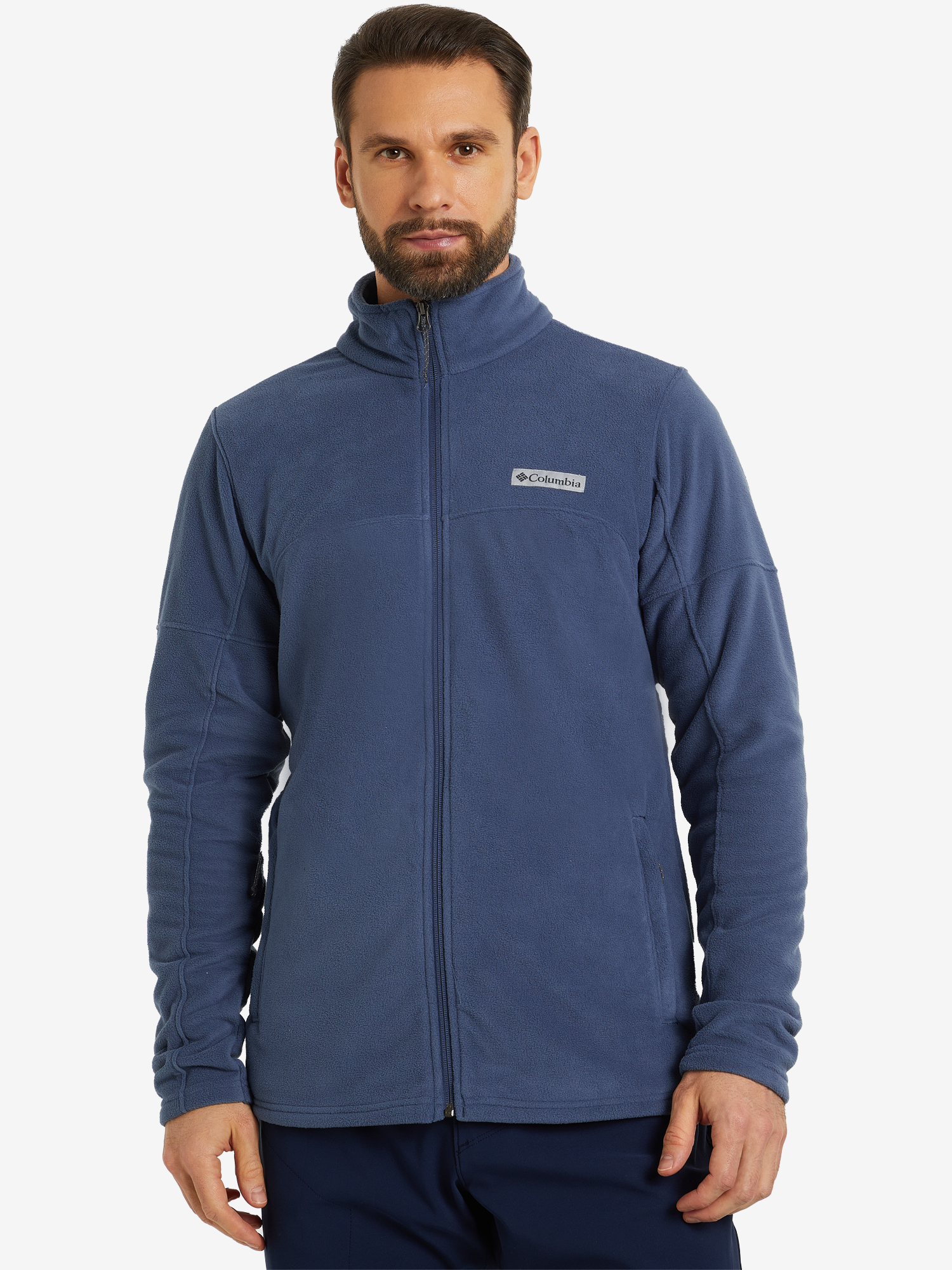 Джемпер флисовый мужской Columbia Basin Trail III Full Zip, Синий