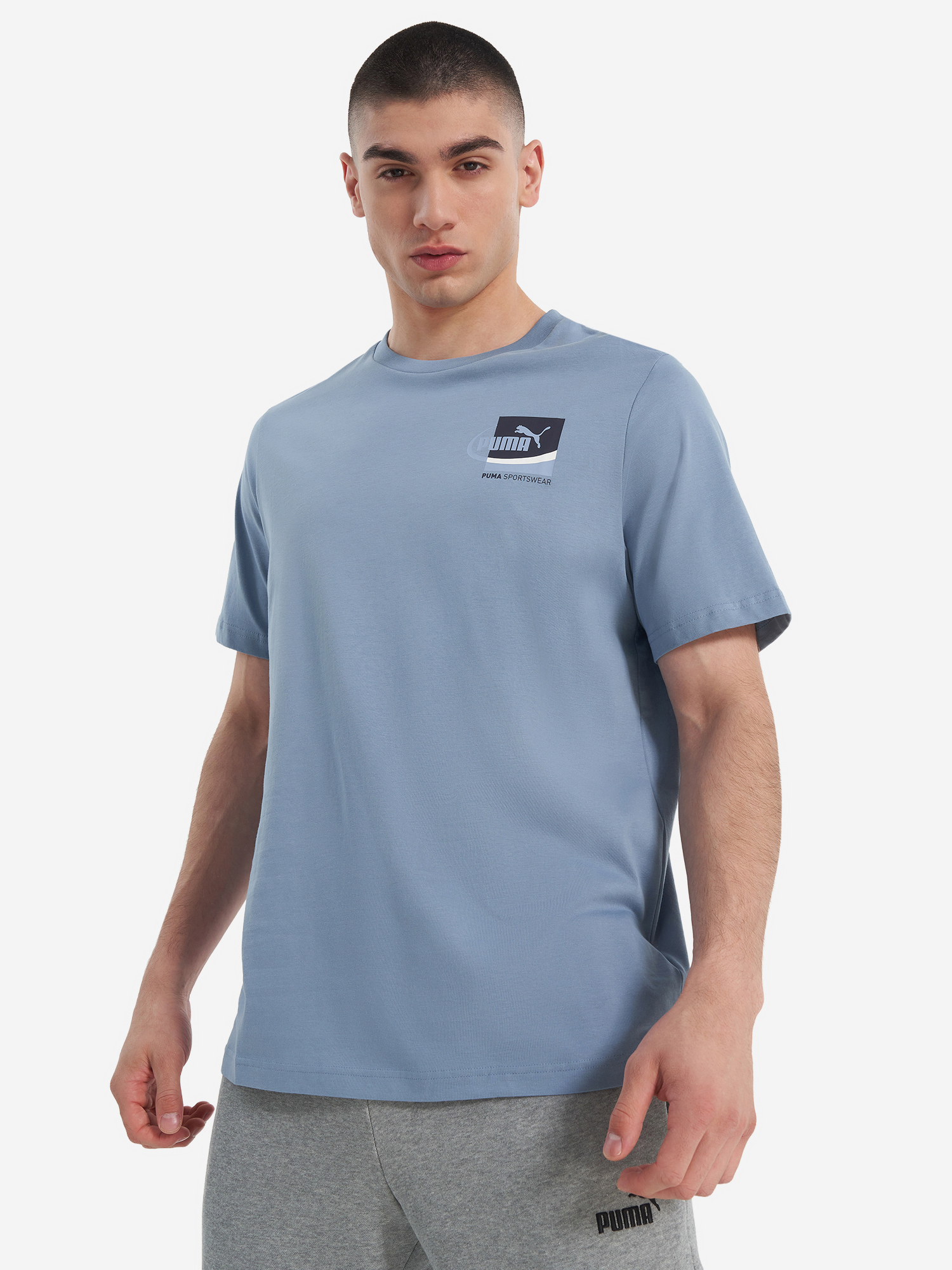 Футболка мужская PUMA Graphic, Голубой