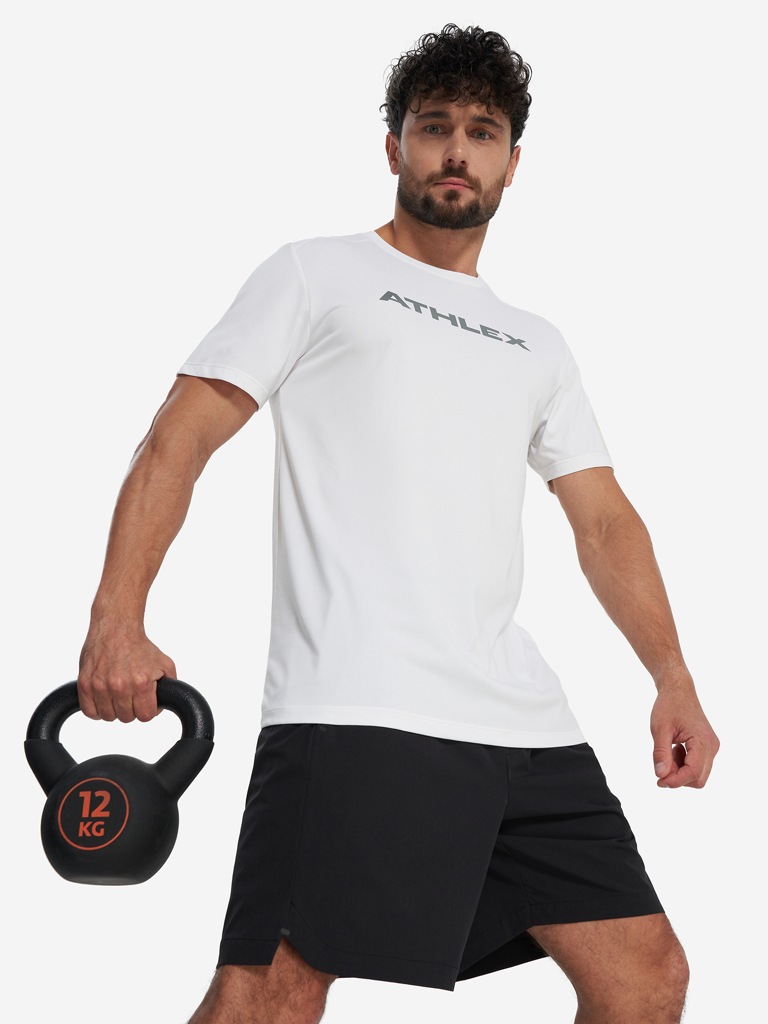 Футболка мужская Athlex Active day, Белый
