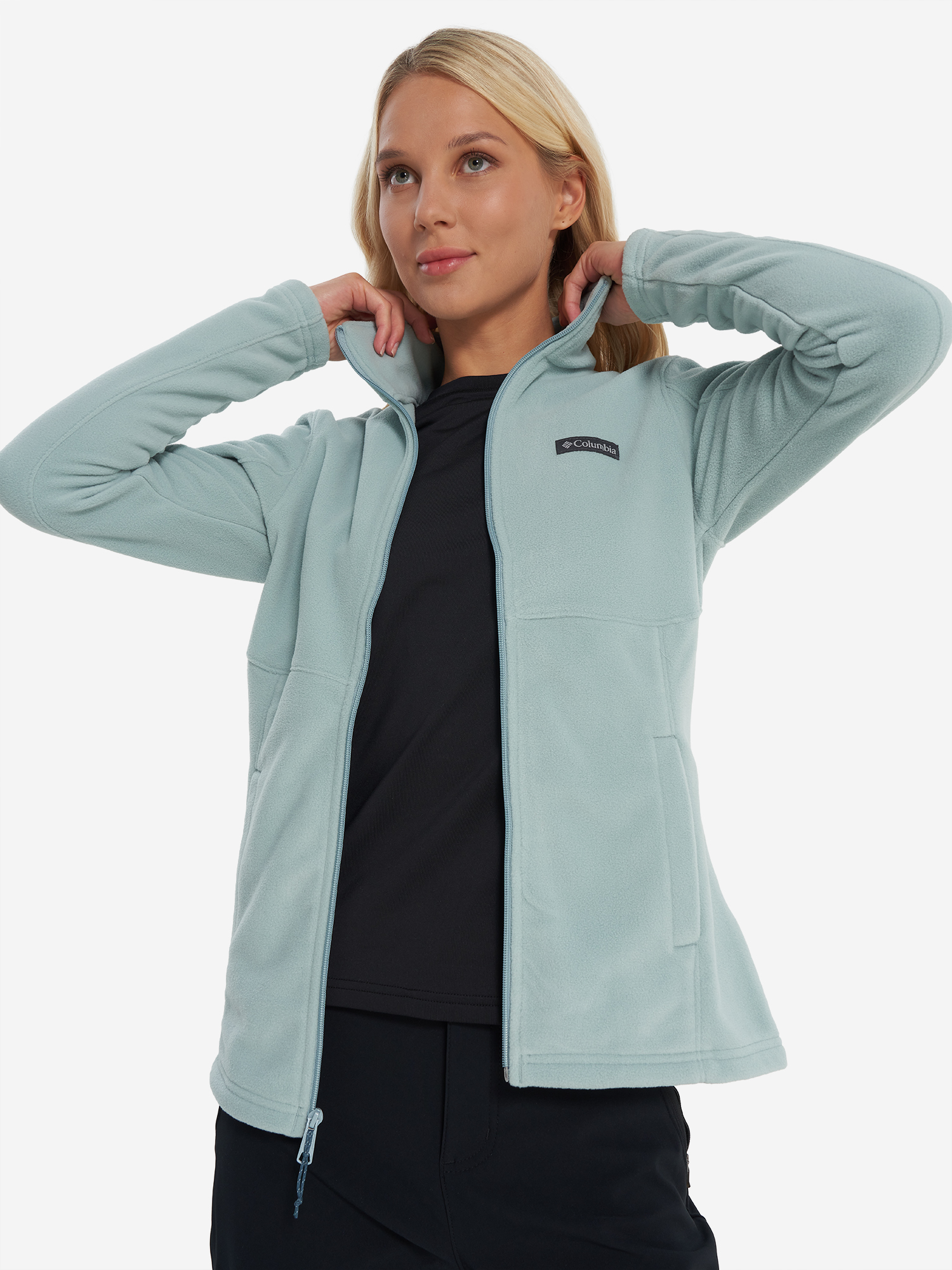 Джемпер флисовый женский Columbia Basin Trail III Full Zip, Голубой