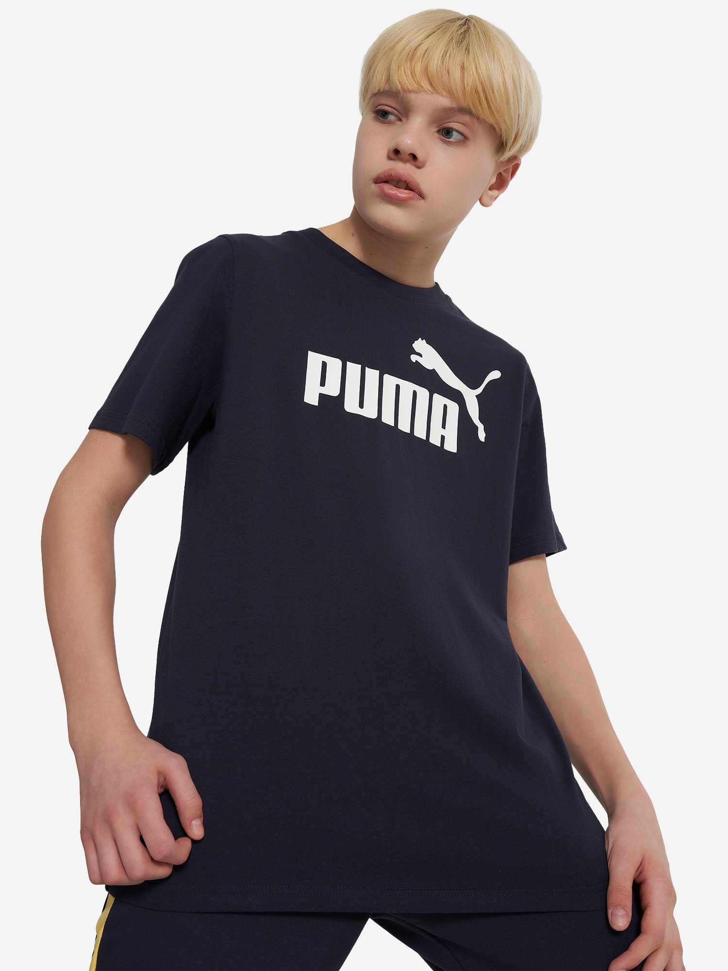 Футболка для мальчиков PUMA No. 1 Logo, Синий