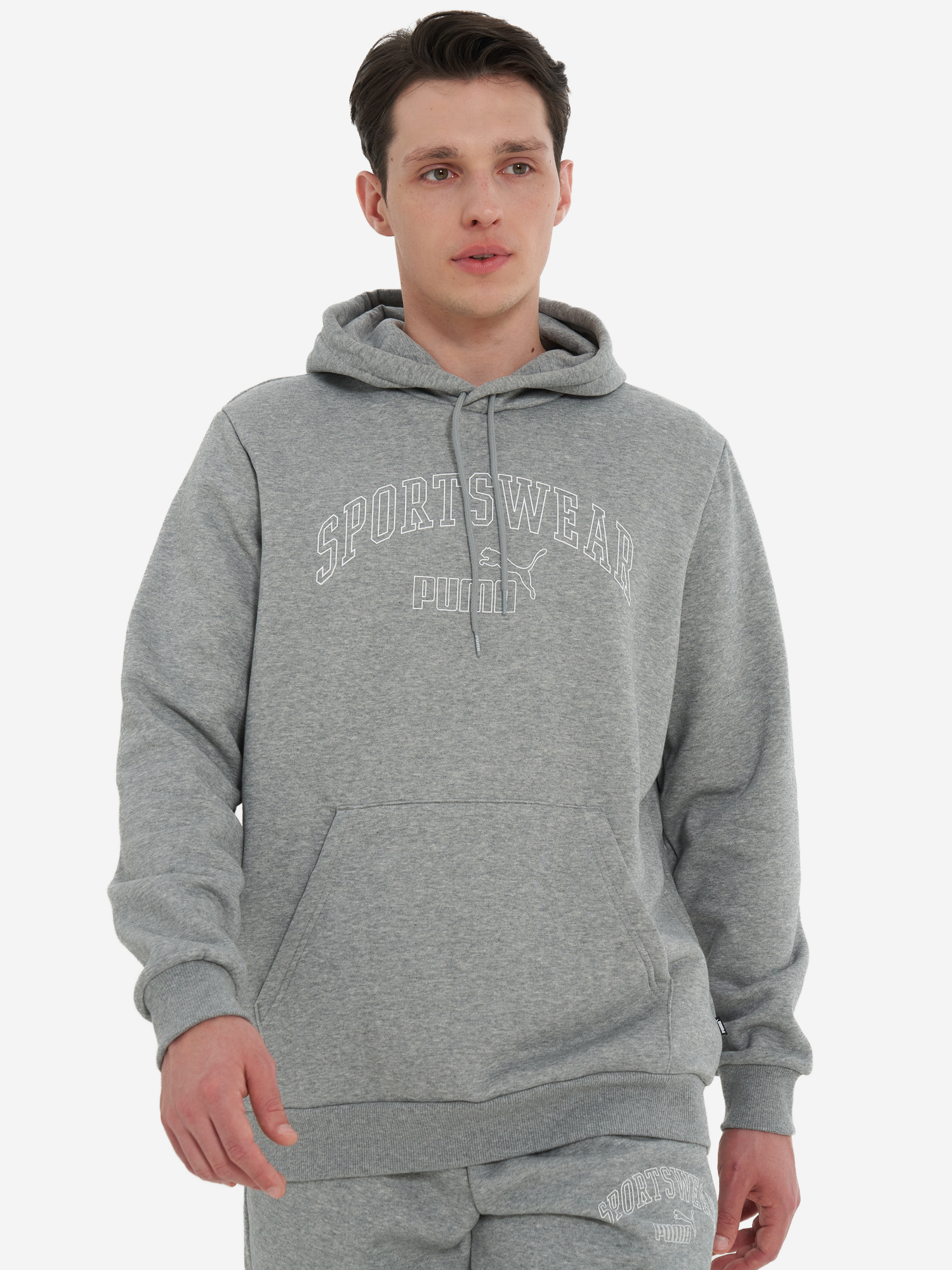 Худи мужское PUMA, Серый
