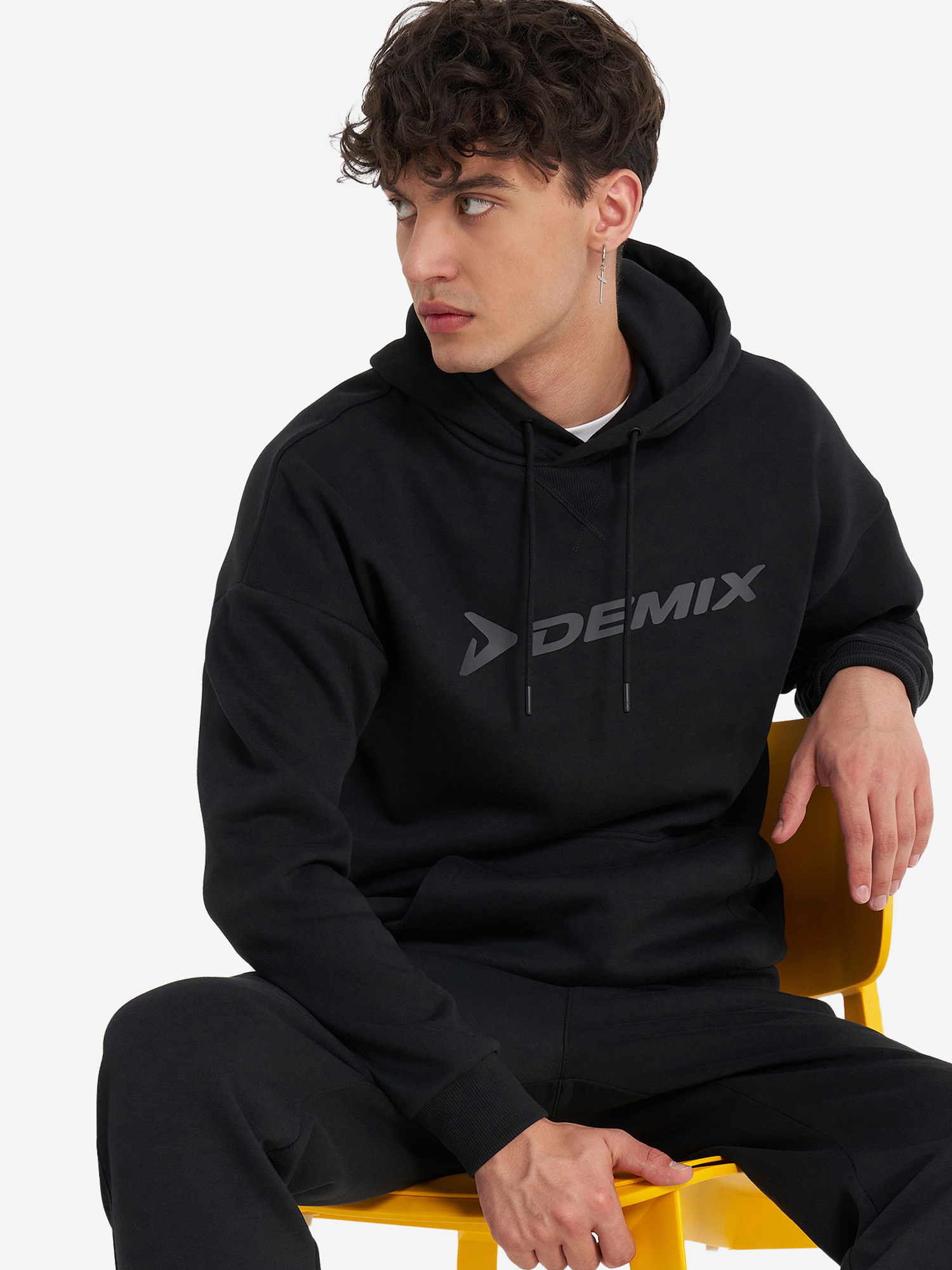 Худи мужское Demix, Черный