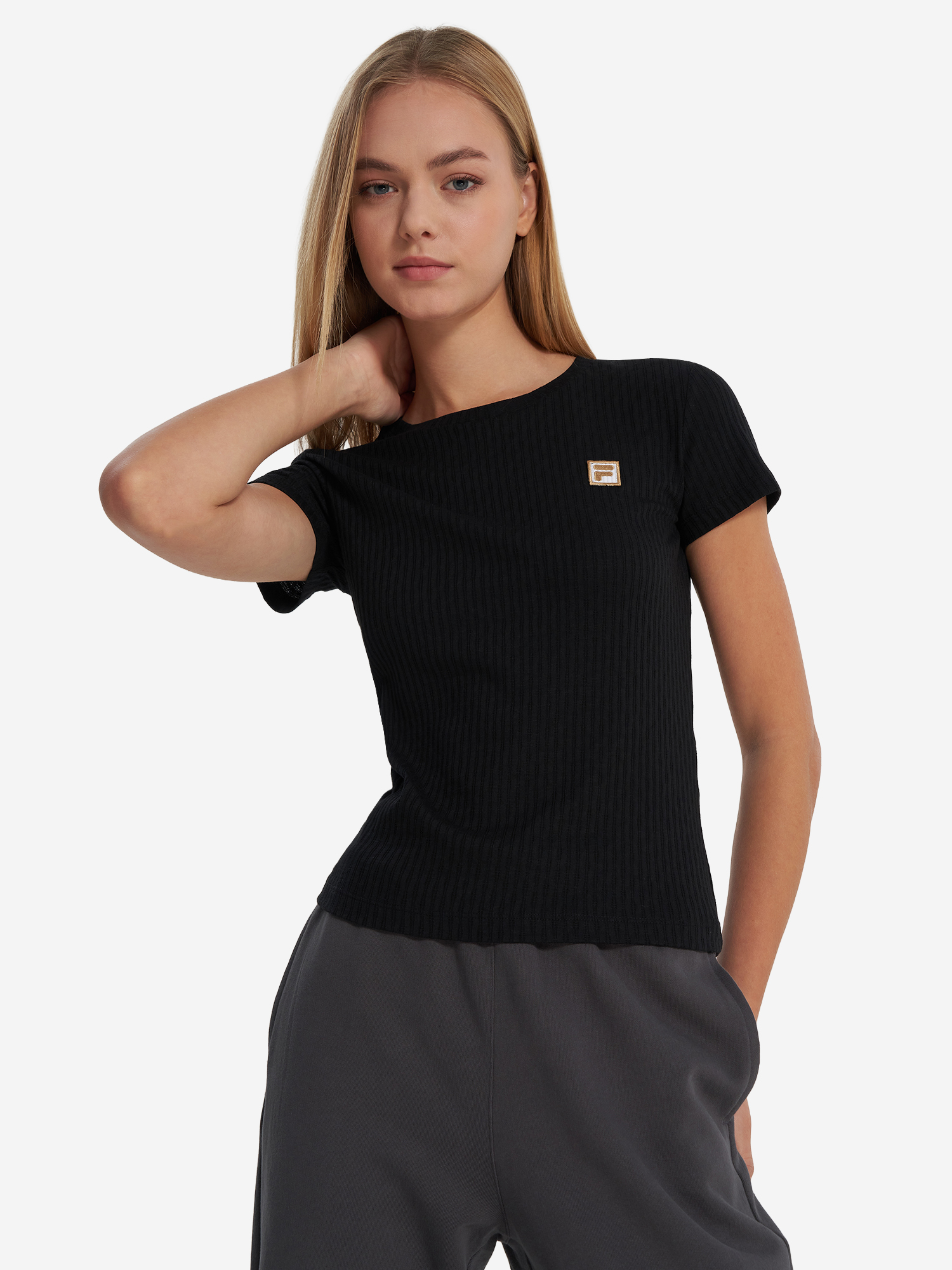 Футболка женская FILA, Черный