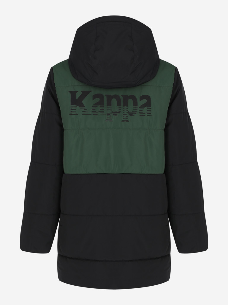 Куртка для мальчиков Kappa черный/зеленый цвет — купить недорого по ...