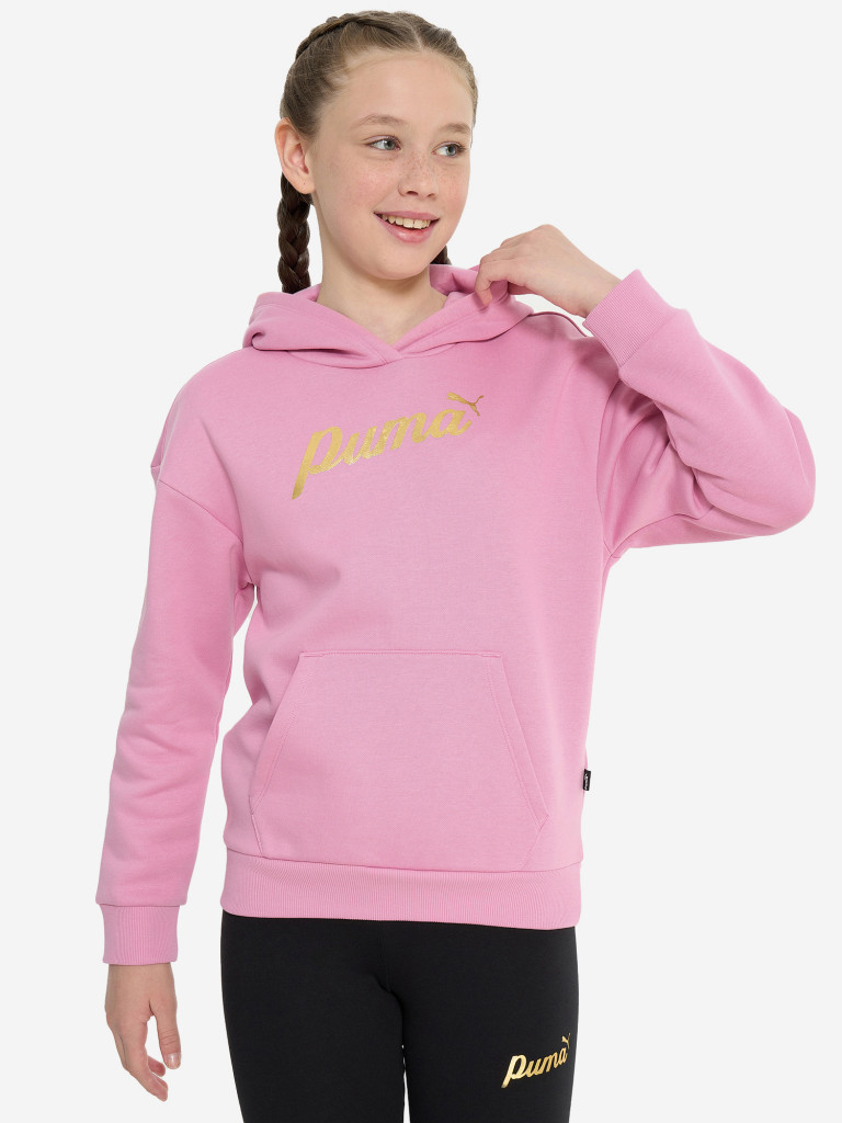 Худи для девочек PUMA ESS+ Block