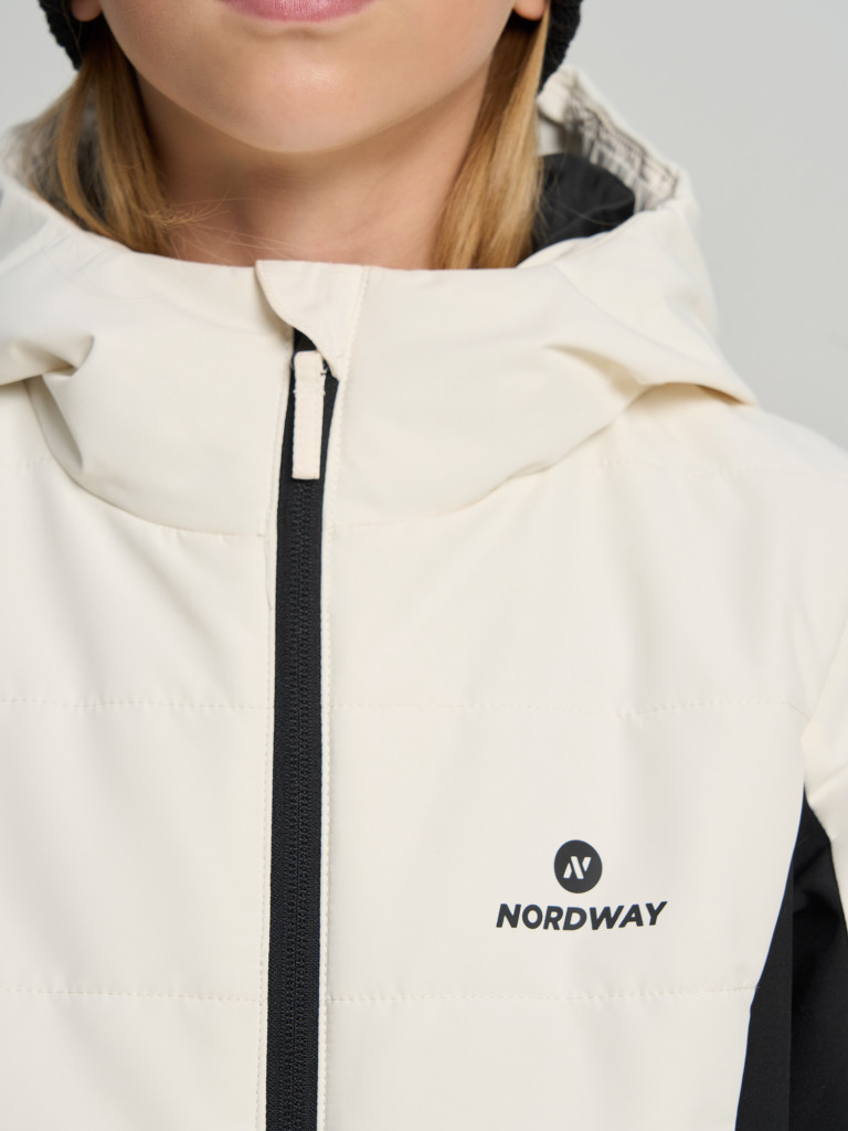 Куртка для беговых лыж мембранная для девочек Nordway