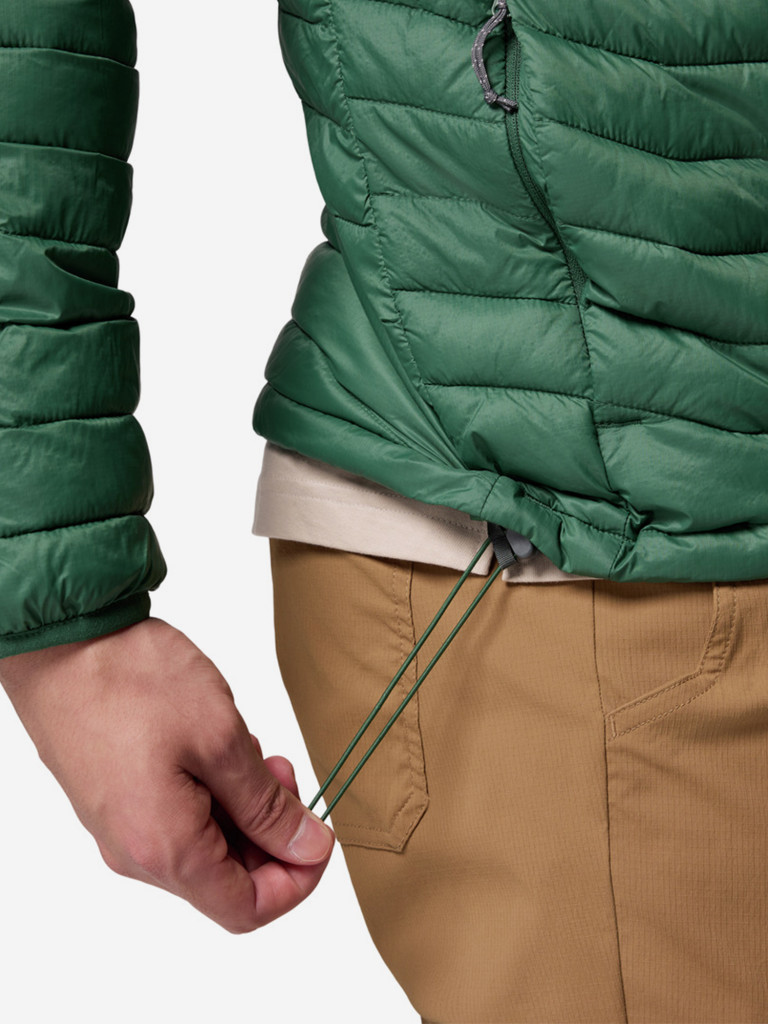 Ультралегкий пуховик мужской Columbia Powder Pass Hooded Jacket