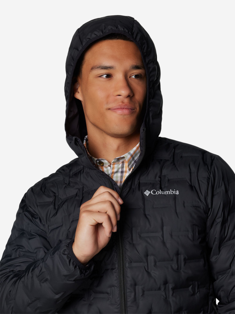 Ультралегкий пуховик мужской Columbia Delta Ridge II Down Hooded Jacket