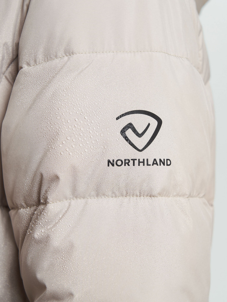Пуховик со светоотражателями женский Northland