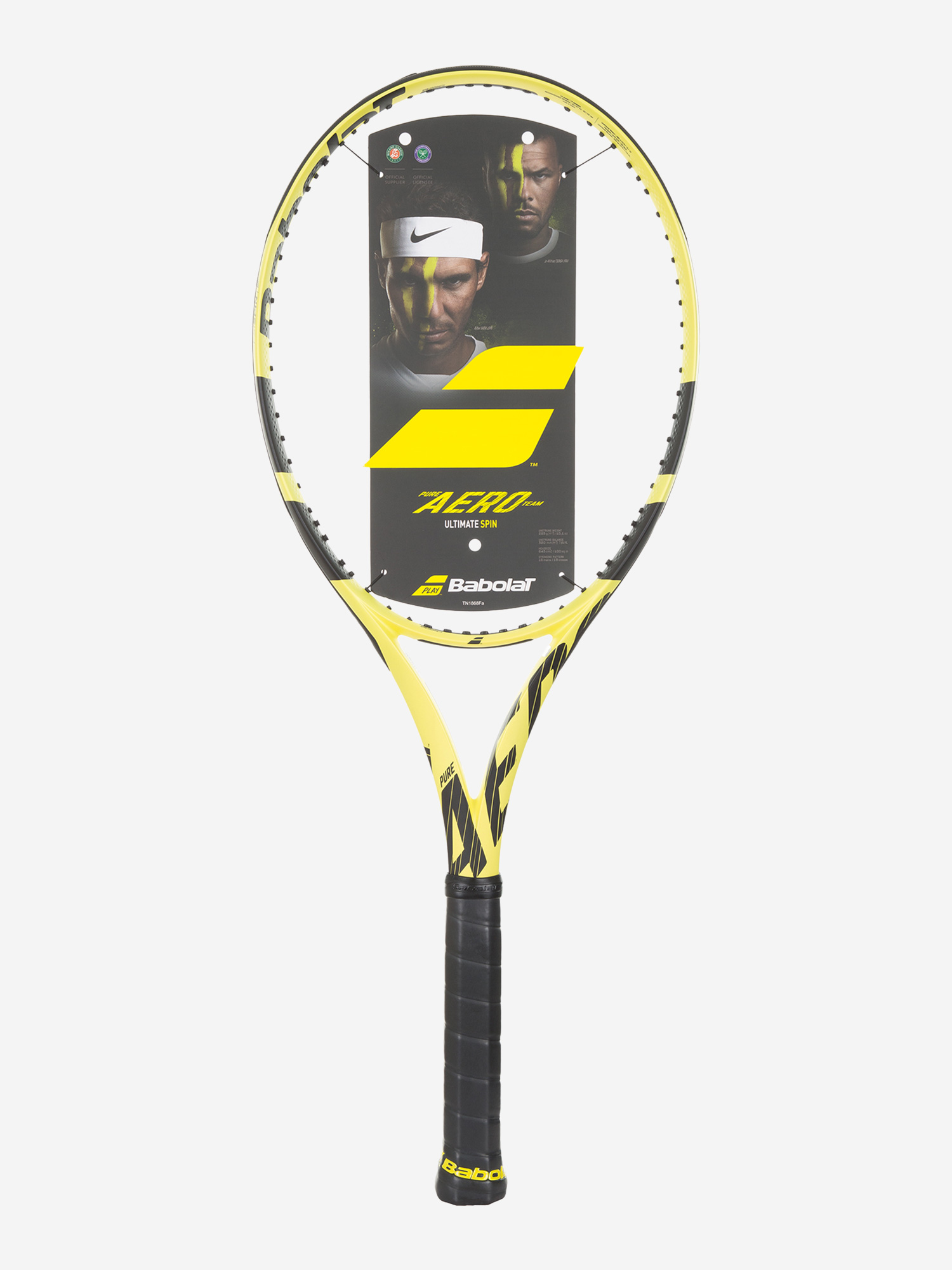 Теннисная ракетка мужская/женская Babolat жёлтый/чёрный цвет — купить ...