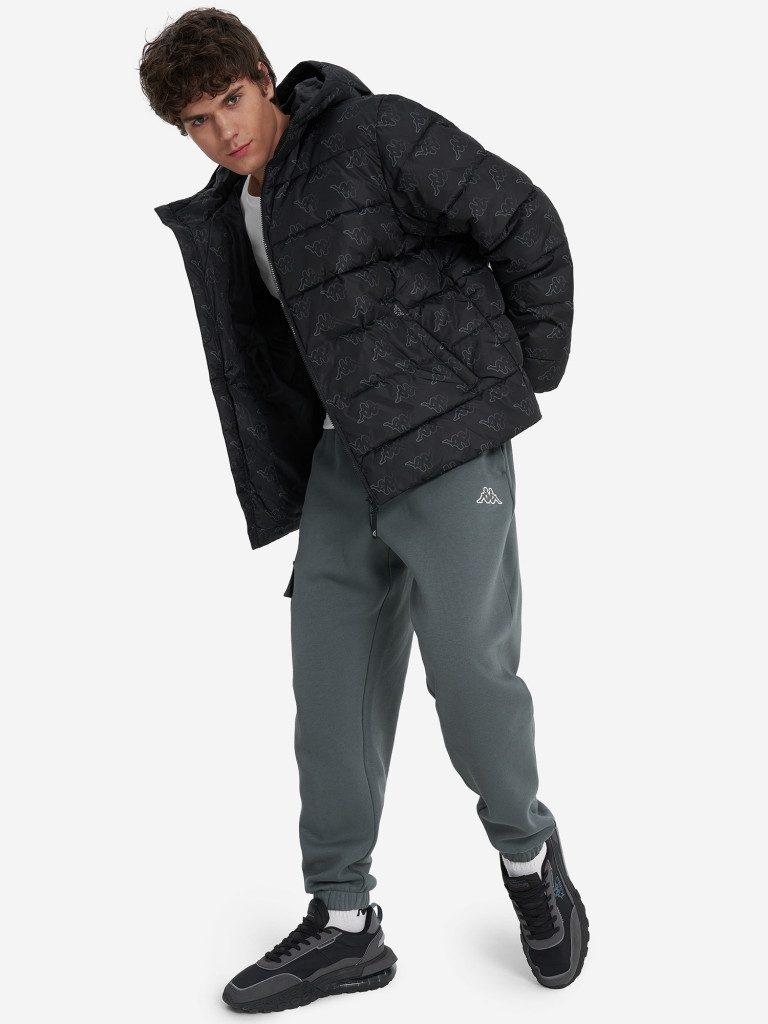 Пуховик рипстоп мужской Kappa