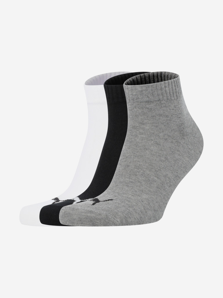 Носки PUMA Quarter, 3 пары