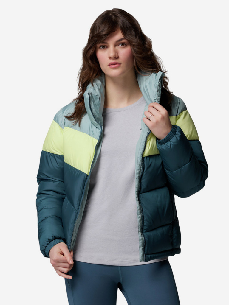 Куртка утепленная женская Columbia Puffect II Colorblock Jacket