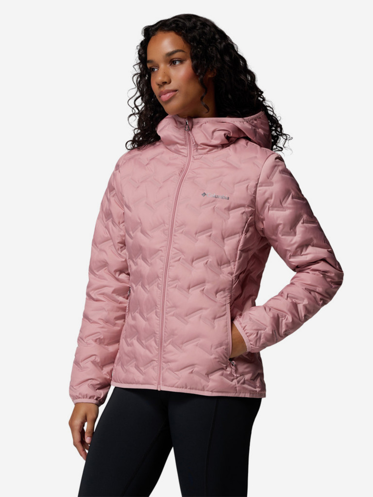 Ультралегкий пуховик женский Columbia Delta Ridge II Down Hooded Jacket