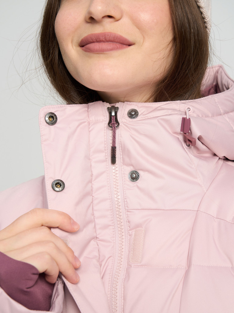 Куртка горнолыжная непродуваемая женская Columbia Snowside Peak Long Insulated Jacket