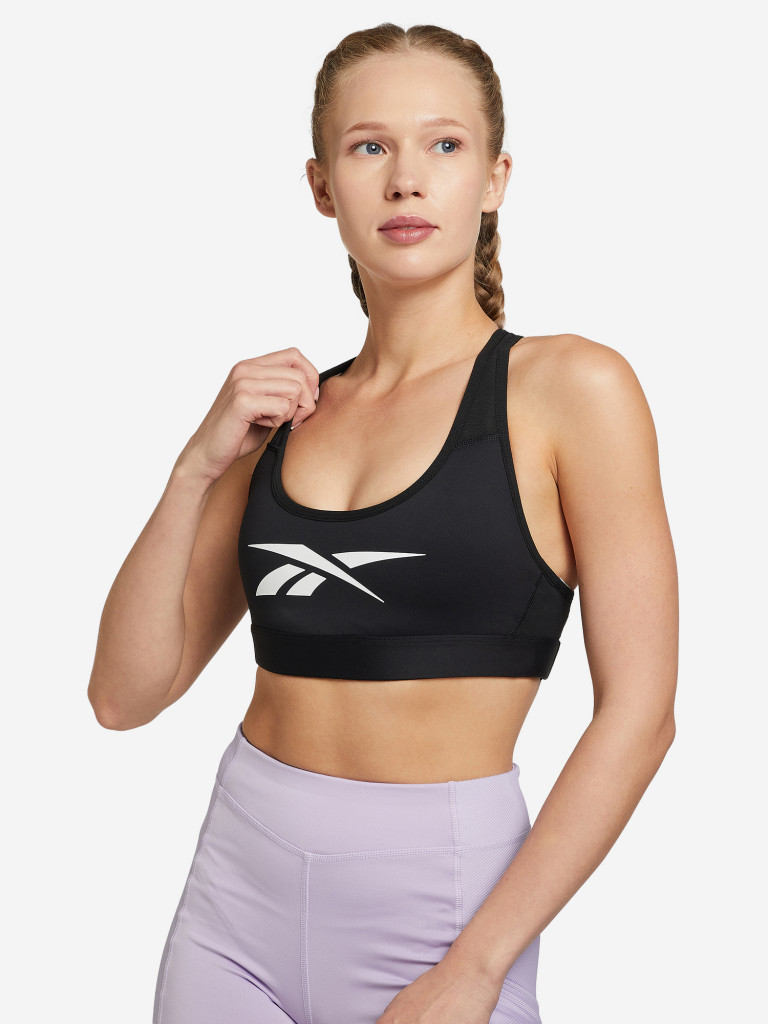Топ бра спортивный Reebok Lux Vector Racer Bra