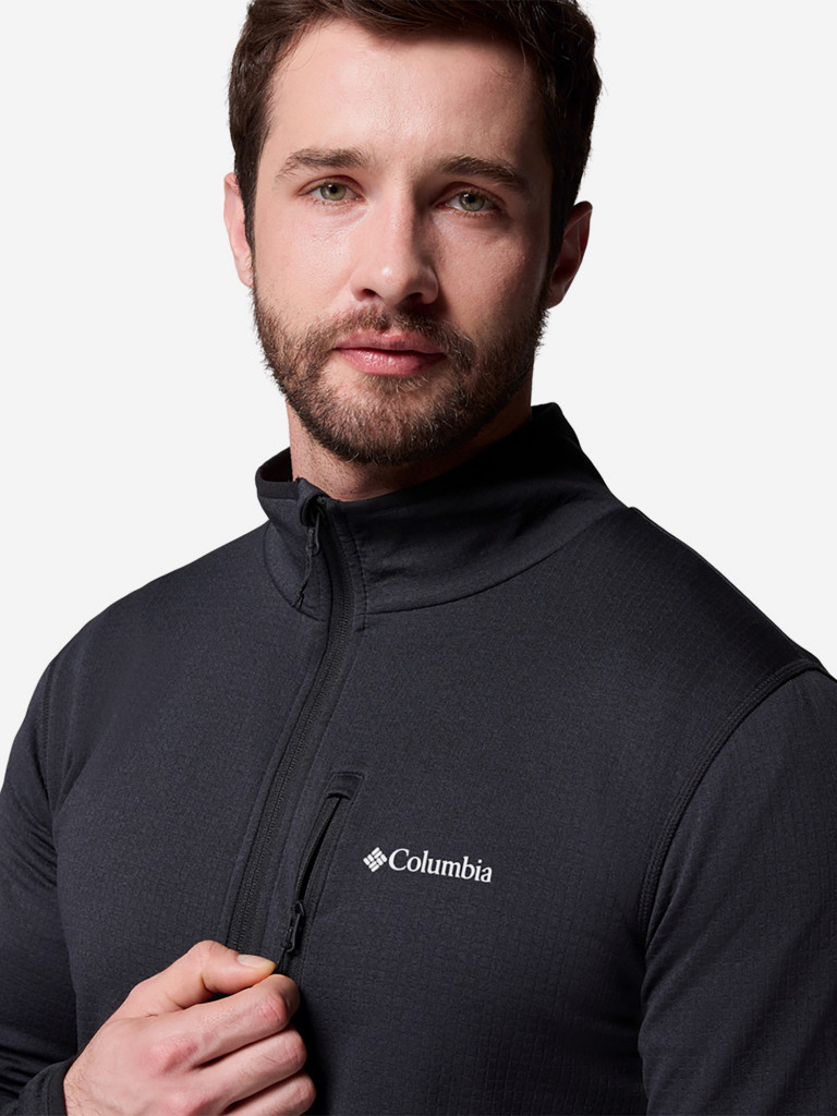 Толстовка мужская Columbia Essential Hike Grid Fleece Full Zip