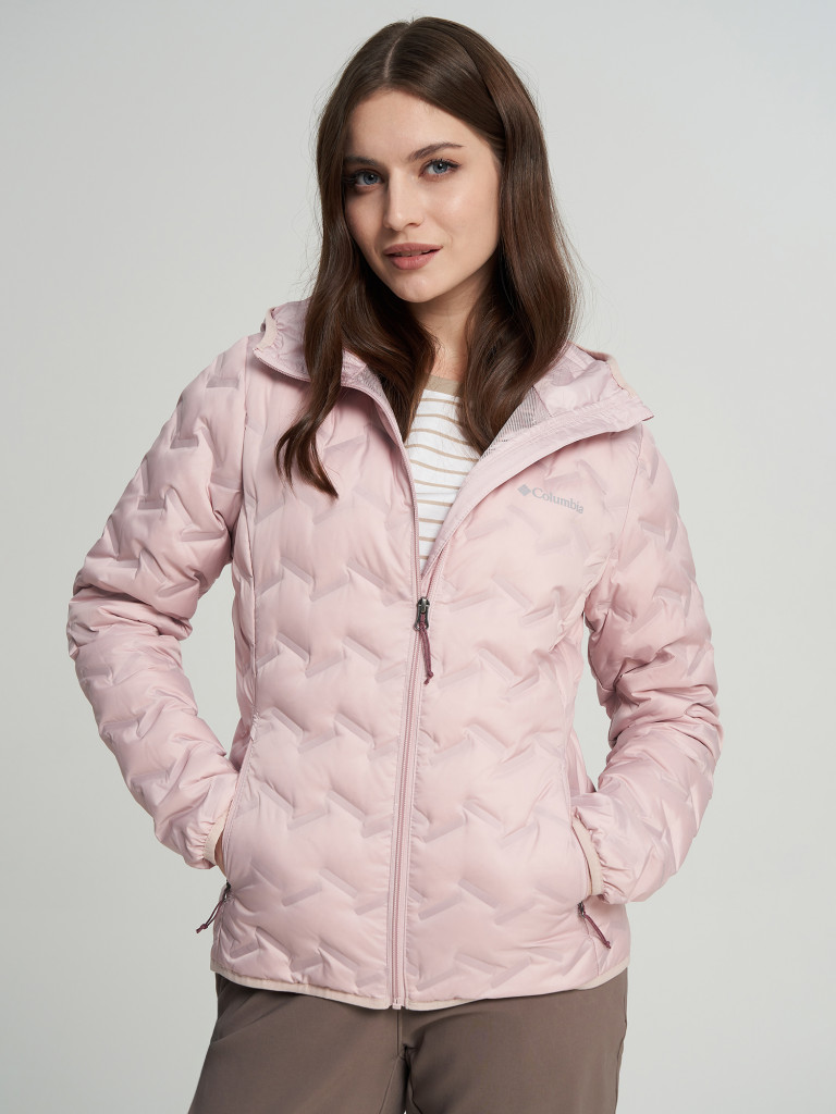 Ультралегкий пуховик женский Columbia Delta Ridge II Down Hooded Jacket