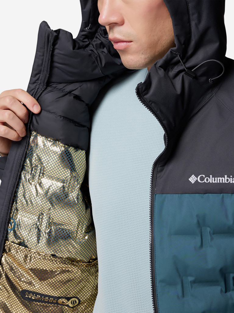 Ультралегкий пуховик мужской Columbia Grand Trek III Down Hooded Jacket