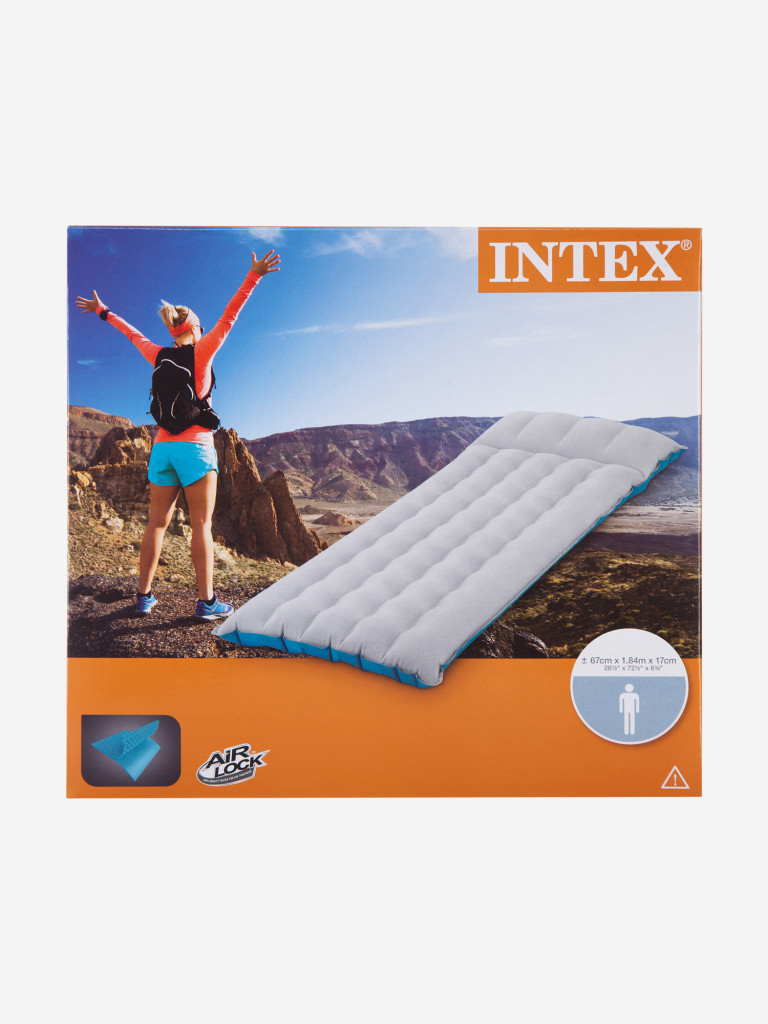 Матрас надувной Intex 184х67х17 см