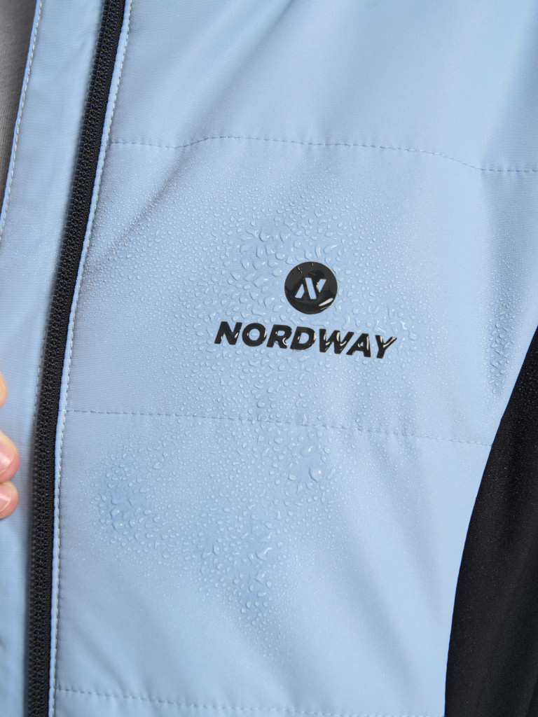 Куртка для беговых лыж мембранная для девочек Nordway