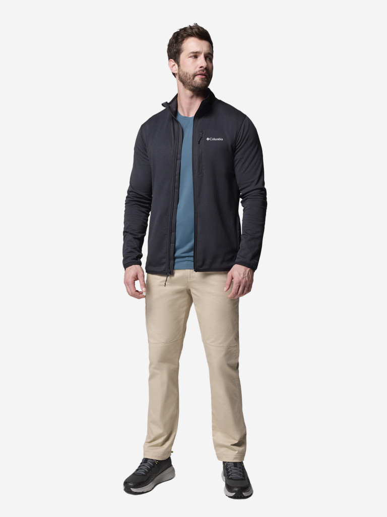 Толстовка мужская Columbia Essential Hike Grid Fleece Full Zip