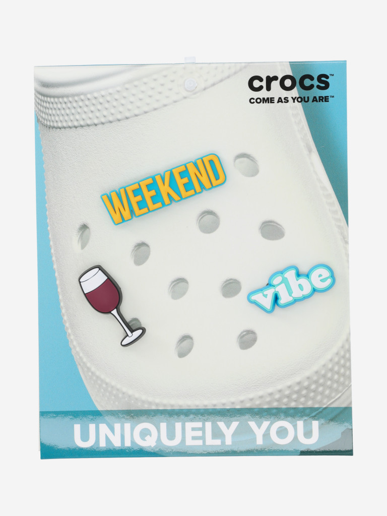 Украшение для обуви Crocs Jibbitz Weekend Vibes