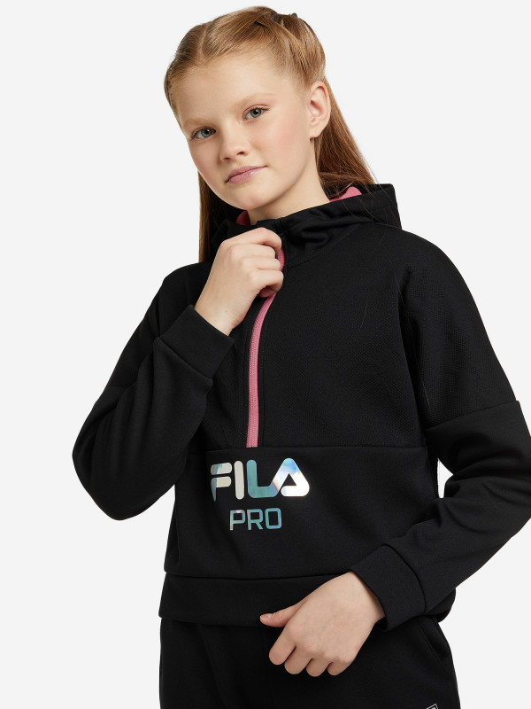 Спортивный костюм Fila для девочек малиновый