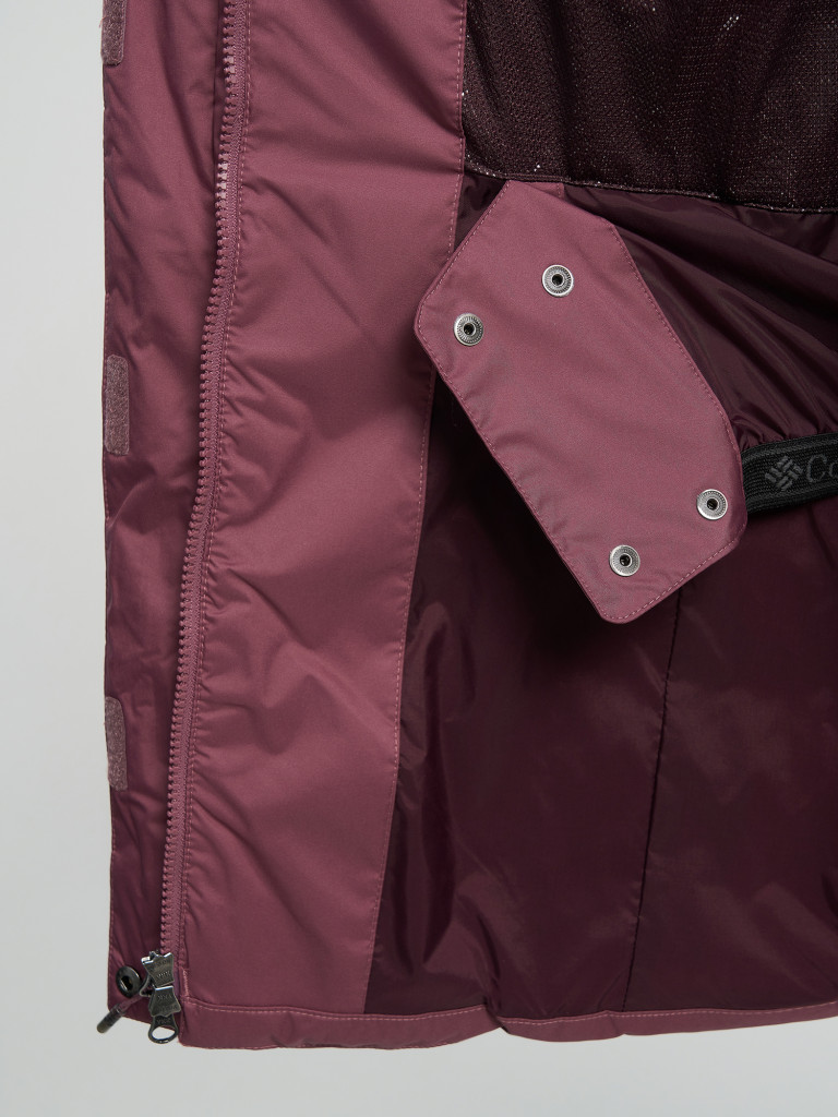Куртка горнолыжная непродуваемая женская Columbia Snowside Peak Long Insulated Jacket