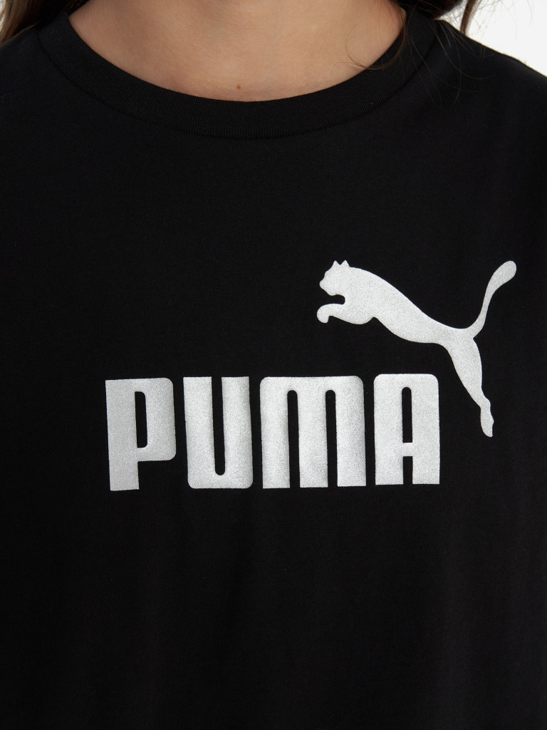 Футболка для девочек PUMA Ess+ Logo Knotted