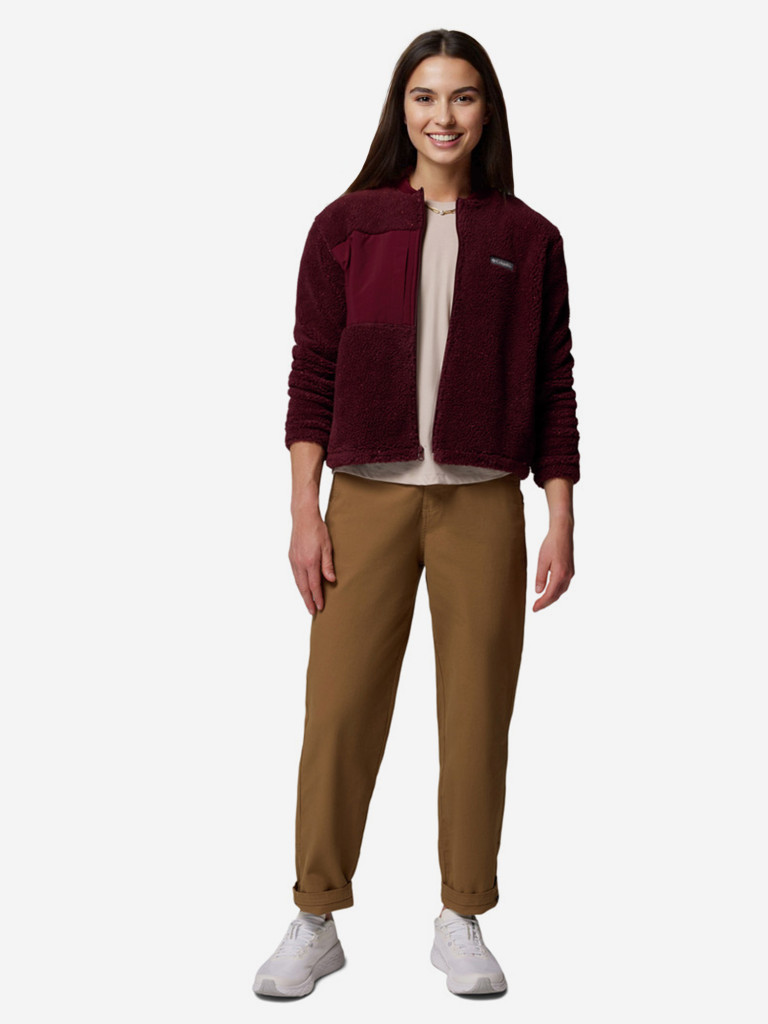 Джемпер флисовый женский Columbia Stellar Path Fleece Bomber Full Zip