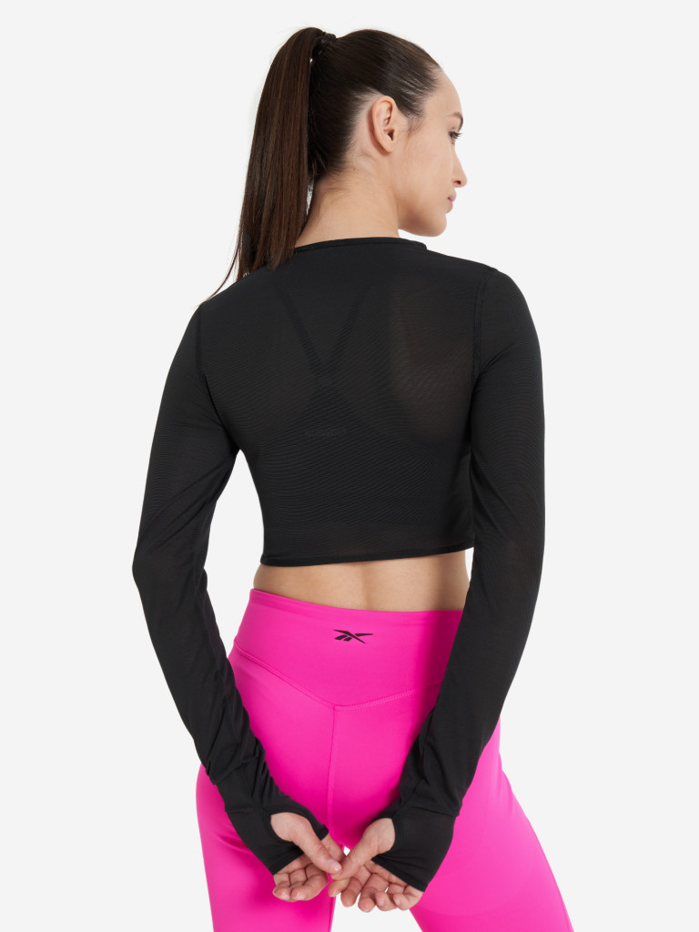 Лонгслив женский Reebok Studio Mesh