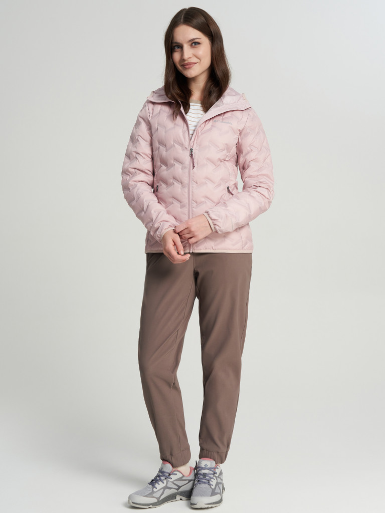 Ультралегкий пуховик женский Columbia Delta Ridge II Down Hooded Jacket