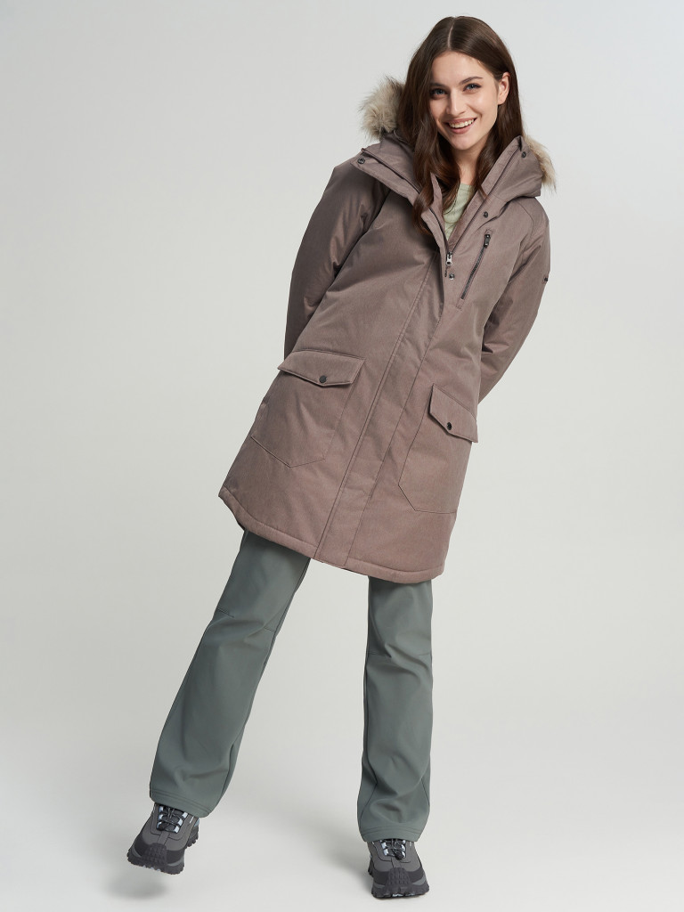 Куртка утепленная женская Columbia Suttle Mountain Long Insulated Jacket