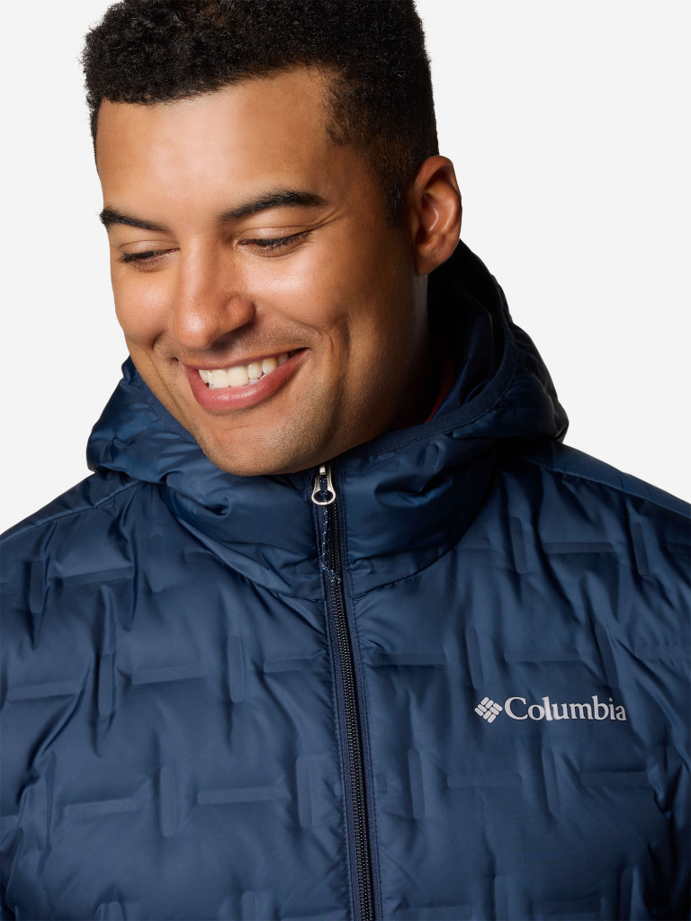 Ультралегкий пуховик мужской Columbia Delta Ridge II Down Hooded Jacket