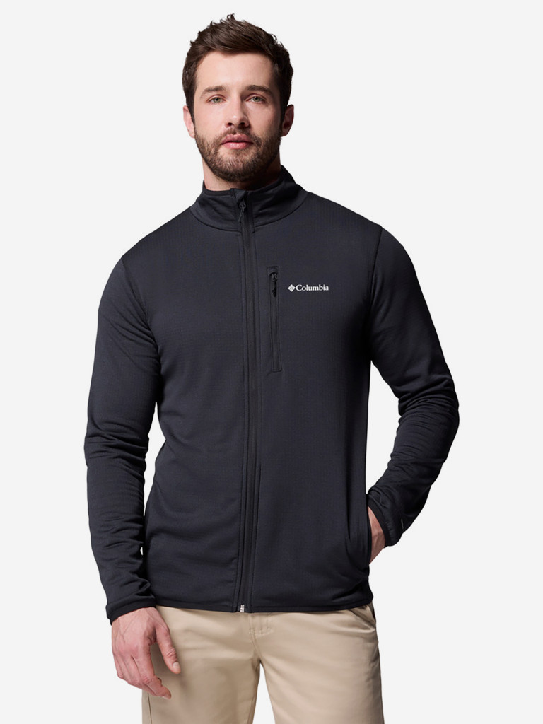 Толстовка мужская Columbia Essential Hike Grid Fleece Full Zip