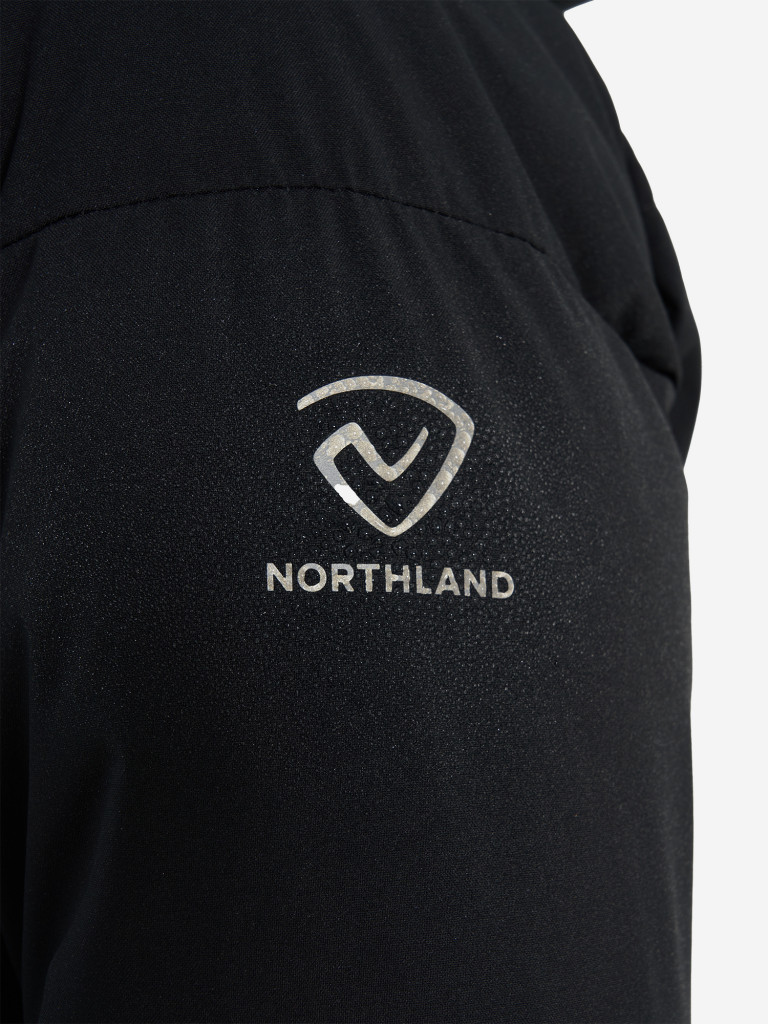 Пуховик со светоотражателями женский Northland