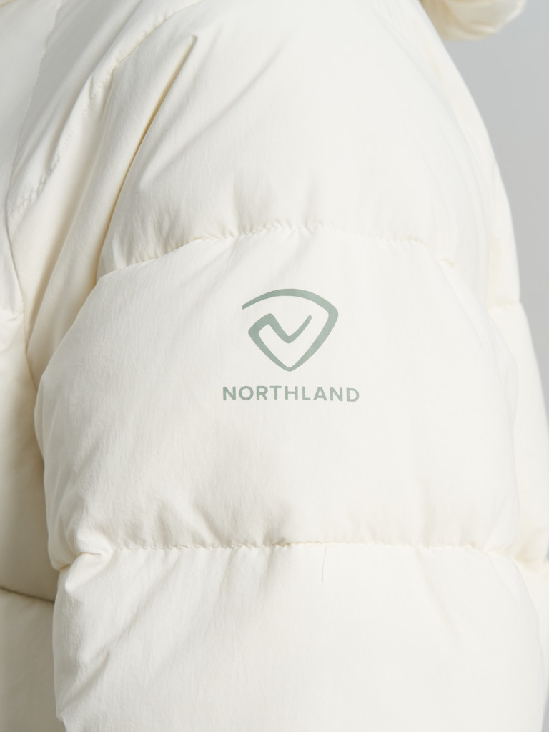 Пуховик со светоотражателями женский оверсайз Northland