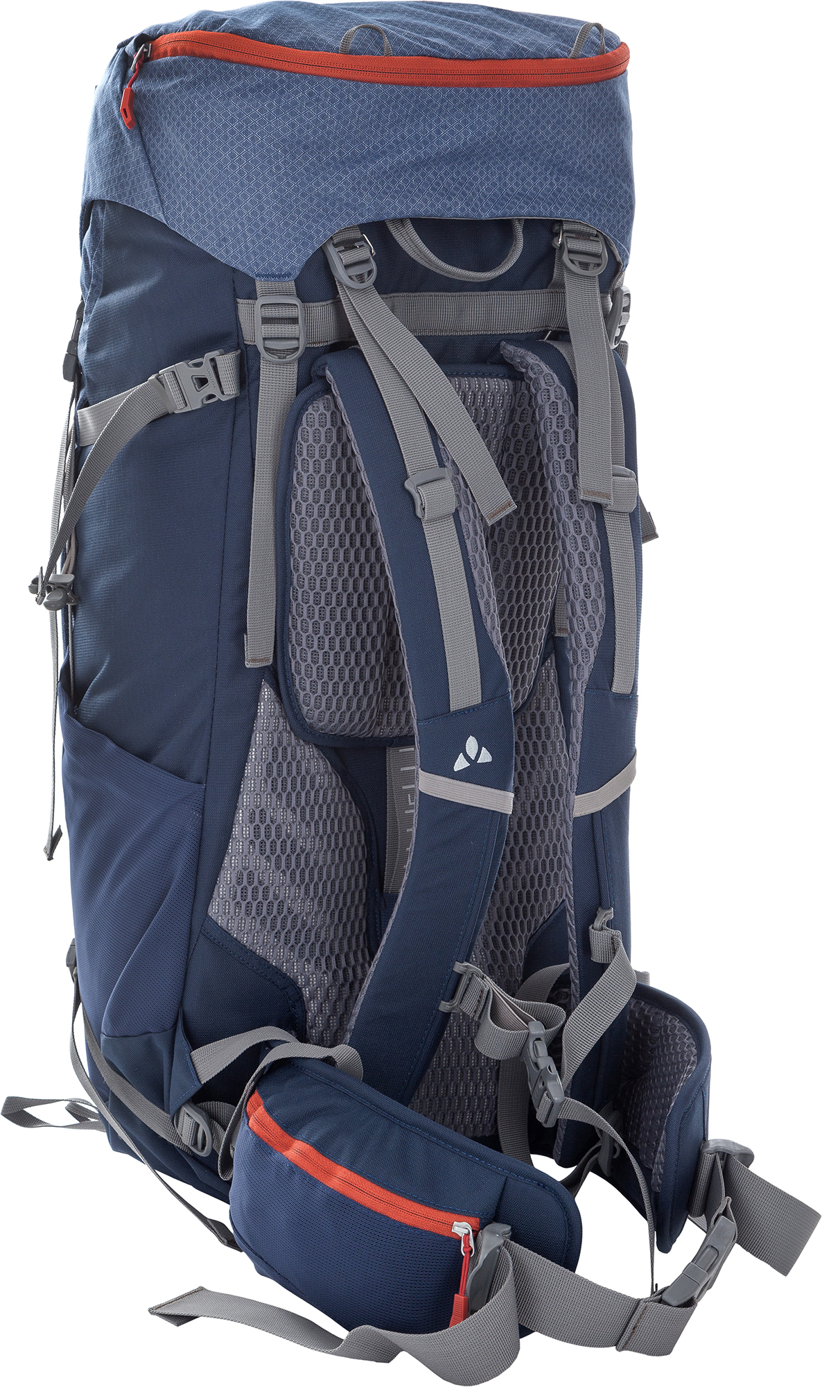 Рюкзак VauDe Asymmetric 42+8 синий цвет — купить за 448,00 руб. в