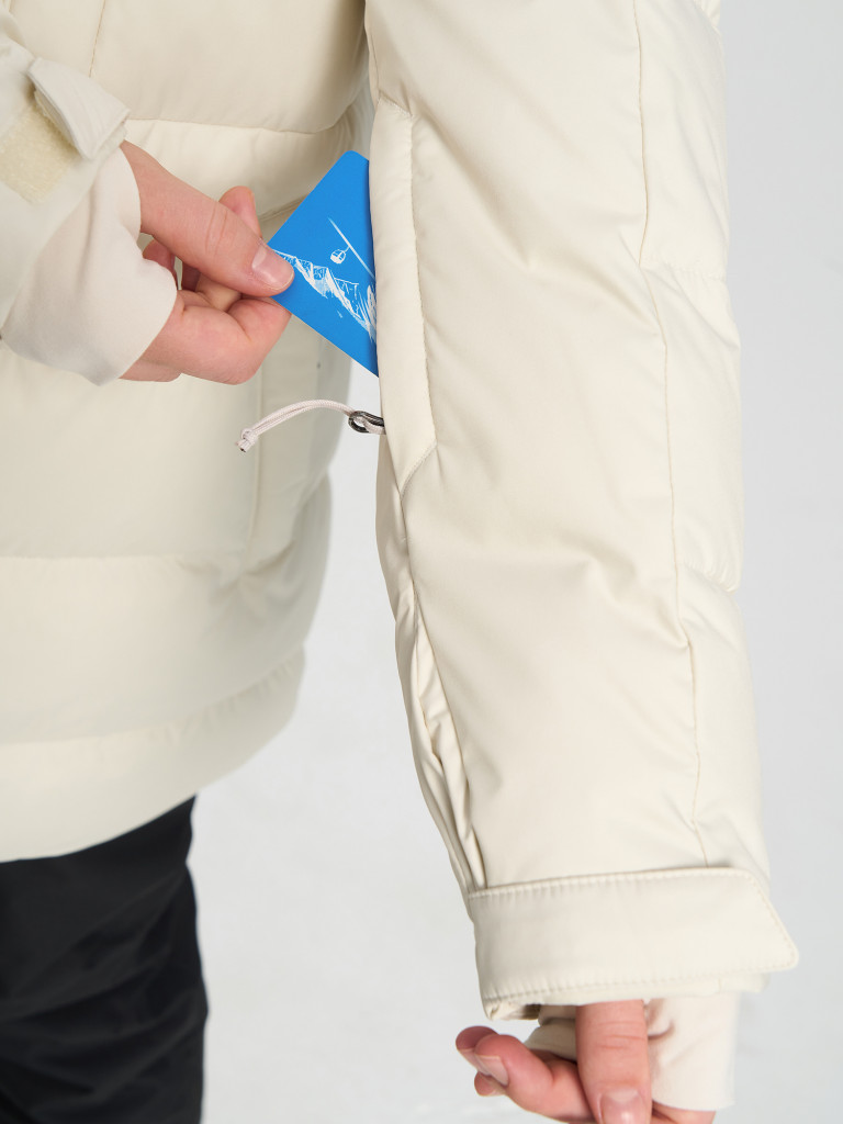 Куртка горнолыжная непродуваемая женская Columbia Snowside Peak Long Insulated Jacket